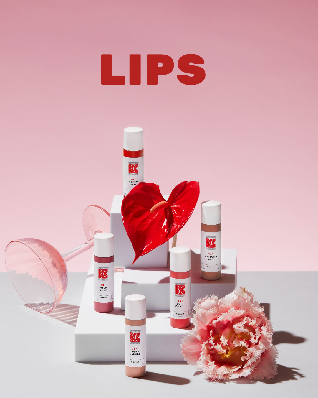 Pigmentos labios Swiss Color