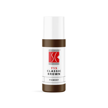 Swiss Color 715 Classic Brown - marrón medio oscuro (5 ml / 10 ml)