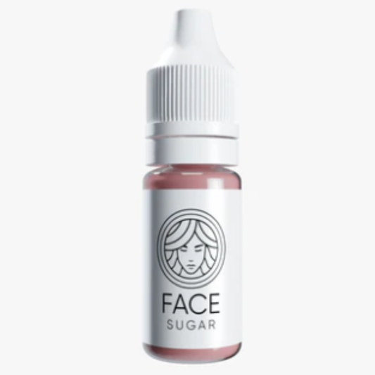 Frasco profesional pigmento PMU FACE Sugar nude caramelo cálido para micropigmentación de labios