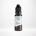 Frasco original de Etalon Mix 01 Hazelnut, pigmento PMU híbrido para cejas en tono marrón claro cálido