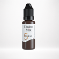 Frasco Etalon Mix Brows 5 Dark Chocolate pigmento híbrido profesional marrón oscuro frío para cejas y corrección de tonos anaranjados