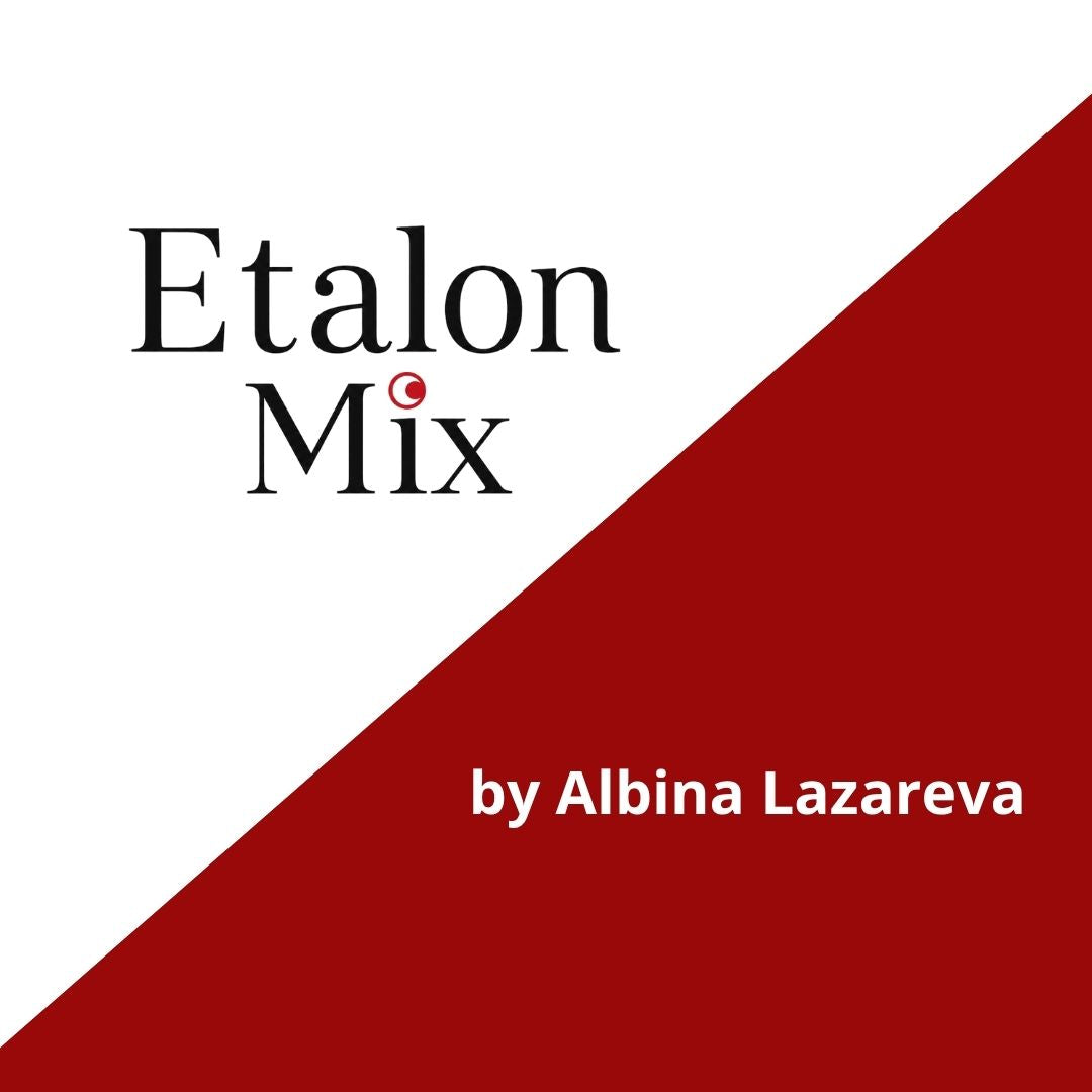 Colección Etalon Mix Eyelids by Albina Lazareva para ejercicios técnicos de líneas, sombreado y diseño sobre soportes sintéticos