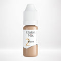 Frasco original del pigmento corrector PMU Etalon Mix Skin 2 beige amarillo cálido para camuflaje profesional