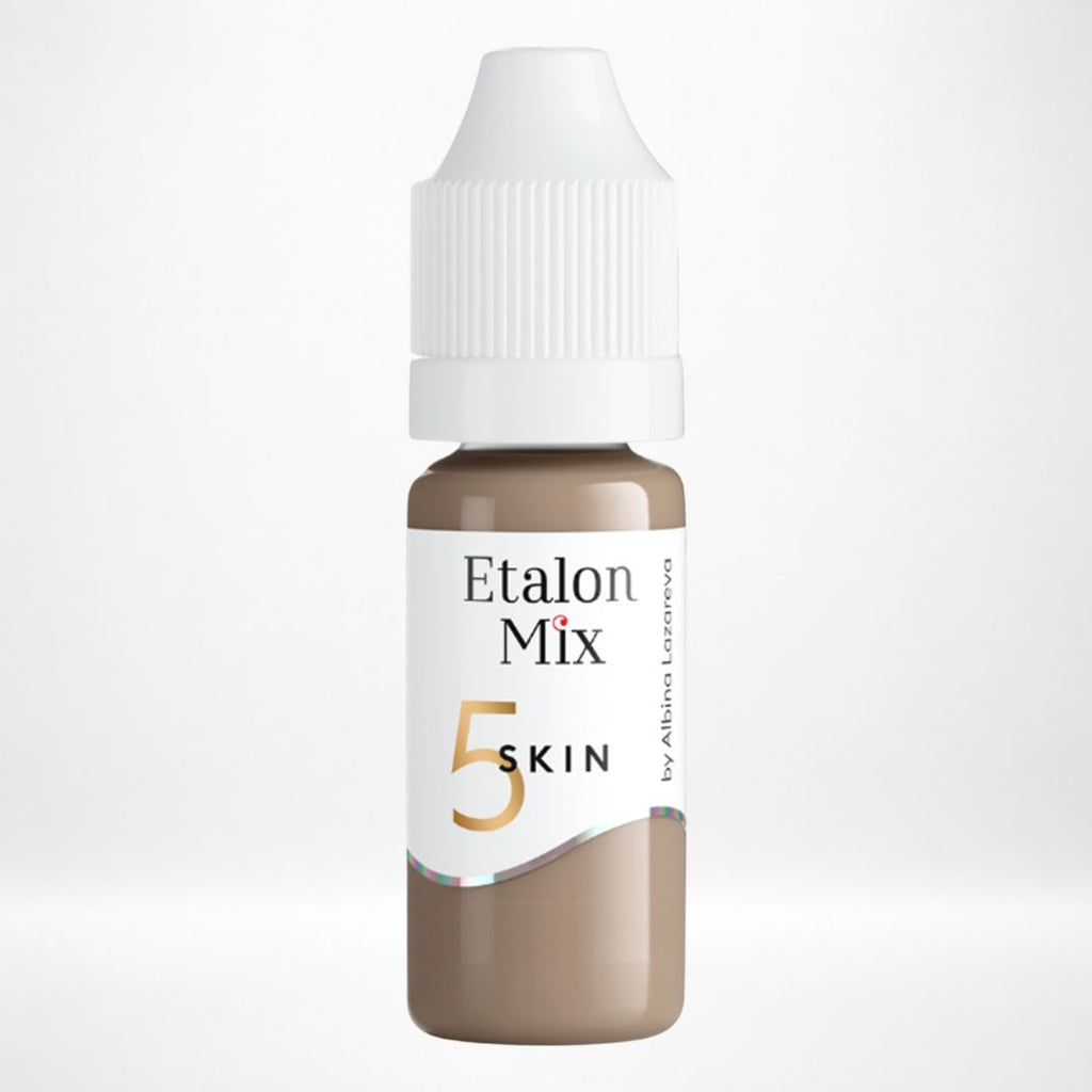 Pigmento Etalon Mix Camouflage Skin 5 gris oliva frío para intensificar mezclas y controlar la profundidad del color.