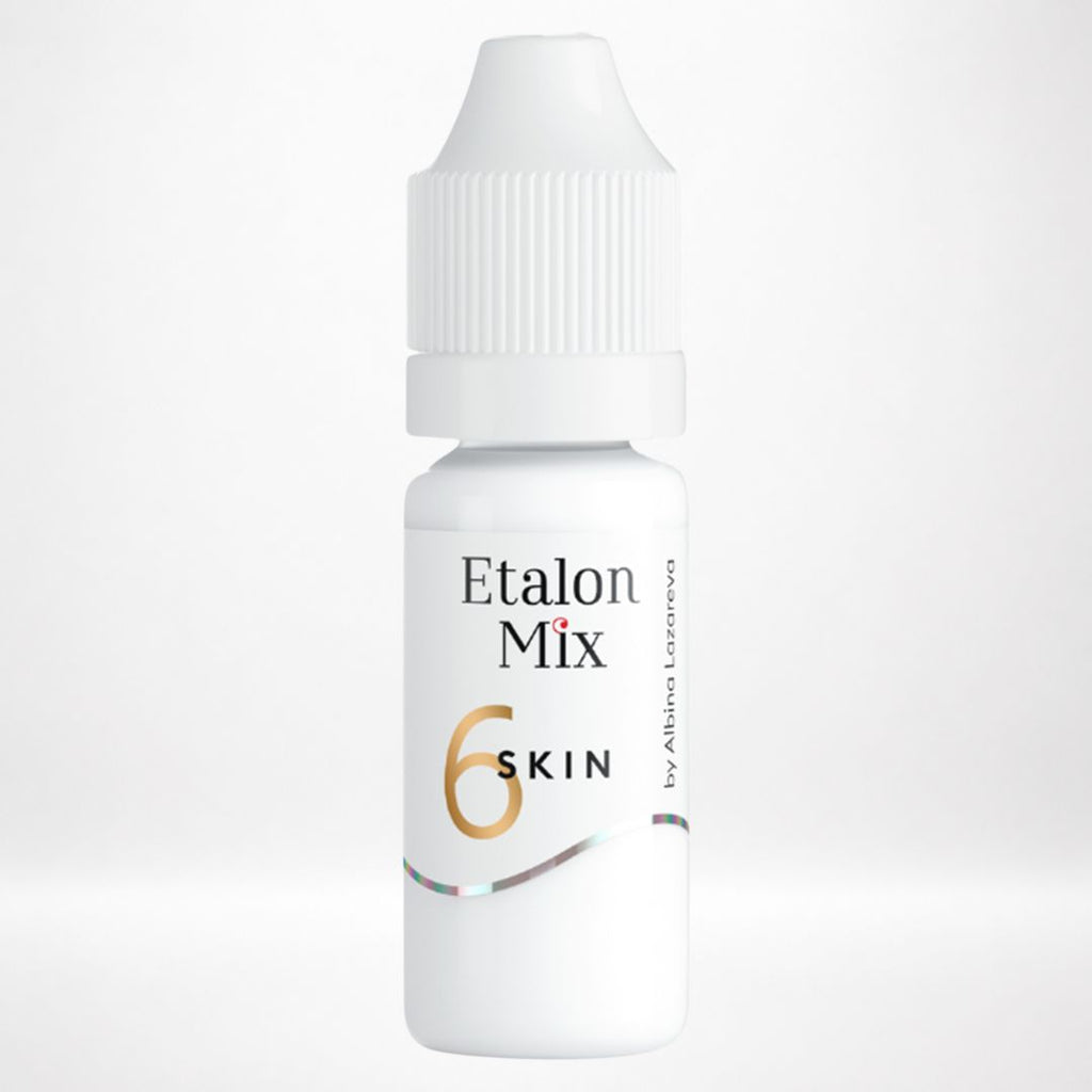 Pigmento blanco Etalon Mix Skin 6 para aclarar, suavizar y personalizar mezclas camouflage profesionales.
