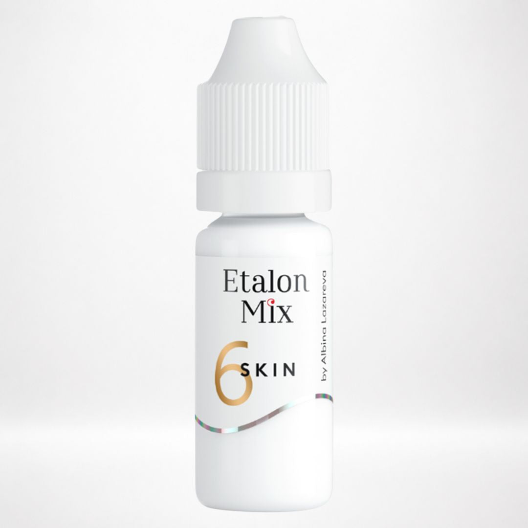 Pigmento blanco Etalon Mix Skin 6 para aclarar, suavizar y personalizar mezclas camouflage profesionales.