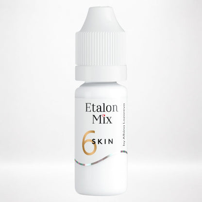 Pigmento blanco Etalon Mix Skin 6 para aclarar, suavizar y personalizar mezclas camouflage profesionales.