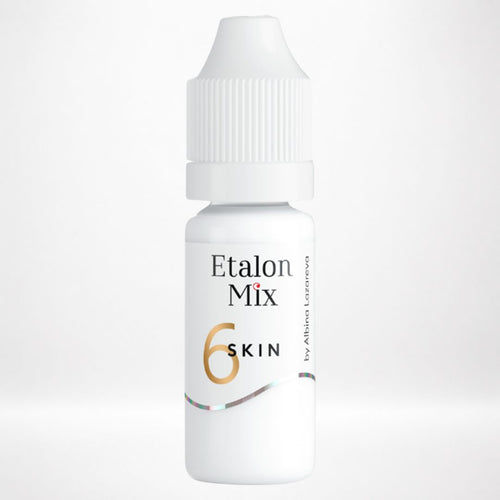 Pigmento blanco Etalon Mix Skin 6 para aclarar, suavizar y personalizar mezclas camouflage profesionales.