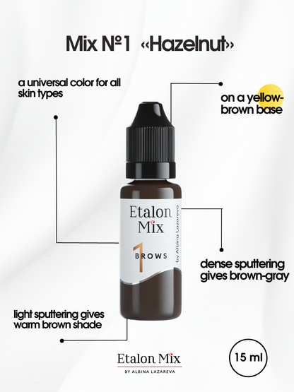 Etalon Mix 1 Hazelnut - Ibrido - PMU TREND SHOP