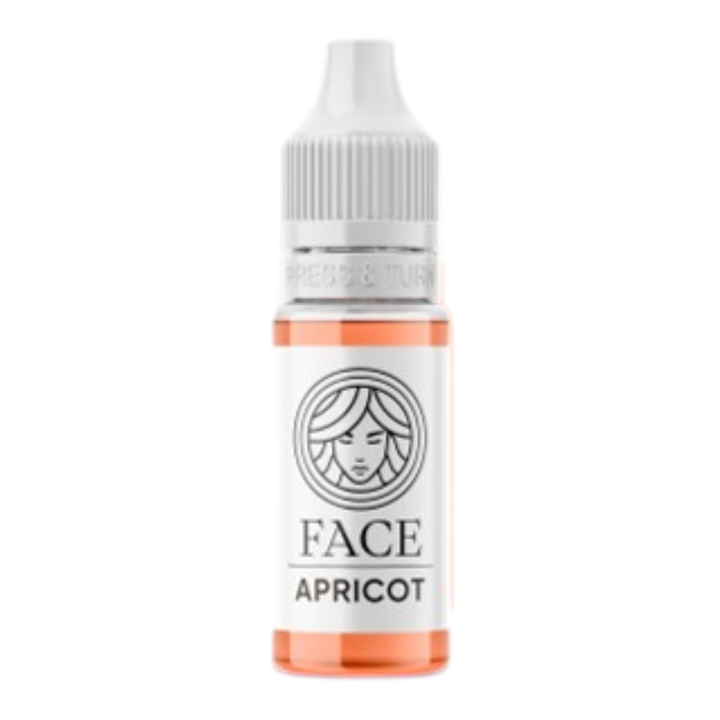 Frasco profesional pigmento PMU FACE Apricot para labios corrector cálido melocotón para micropigmentación labial