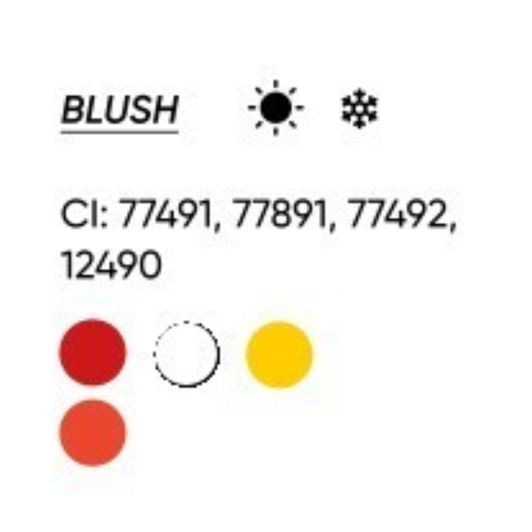Pigmento PMU labios FACE Blush composición de color CI 77491 CI 77891 rosa nude neutro escala cromática profesional micropigmentación