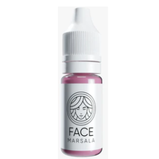 Frasco profesional pigmento PMU FACE Marsala nude frío vinaccia para micropigmentación de labios