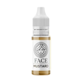 Pigmento PMU FACE Mustard corrector amarillo cálido para corrección de cejas frías frasco profesional híbrido