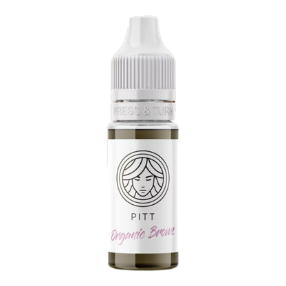 Pigmento PMU FACE Organic Pitt para cejas rubias naturales tono beige neutro híbrido profesional para micropigmentación