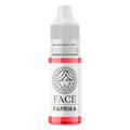 Frasco pigmento PMU labios FACE Paprika rojo rosa cálido intenso pigmento híbrido mineral para micropigmentación profesional