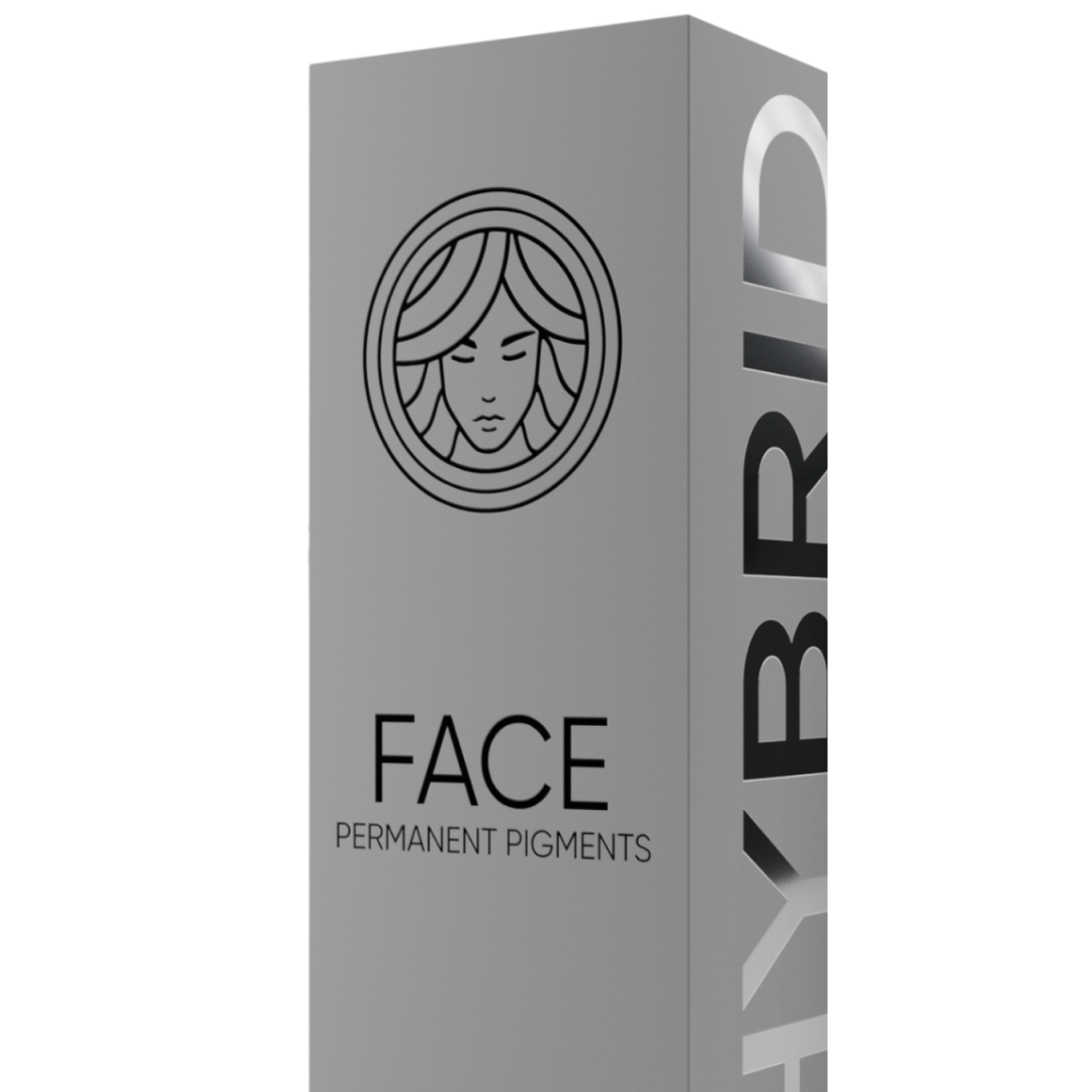 Packaging original pigmento PMU FACE Quartz para labios rosa nude puro formato profesional 6 ml y 12 ml