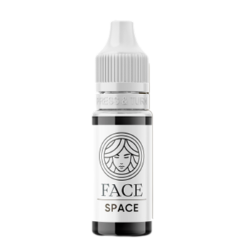 Pigmento híbrido FACE Space negro intenso para eyeliner PMU y definición profesional de ojos
