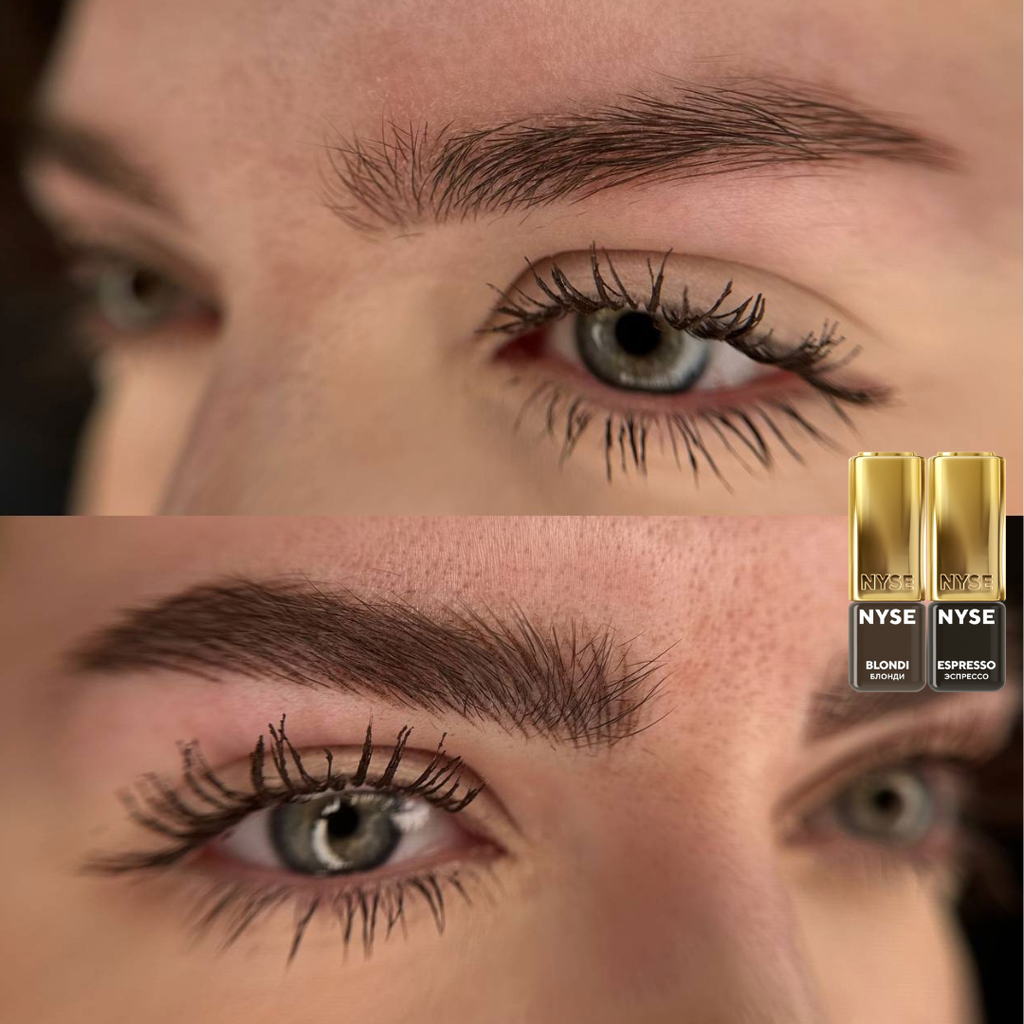 Resultado de micropigmentación de cejas con NYSE Blondi en piel clara efecto natural luminoso para cejas rubias