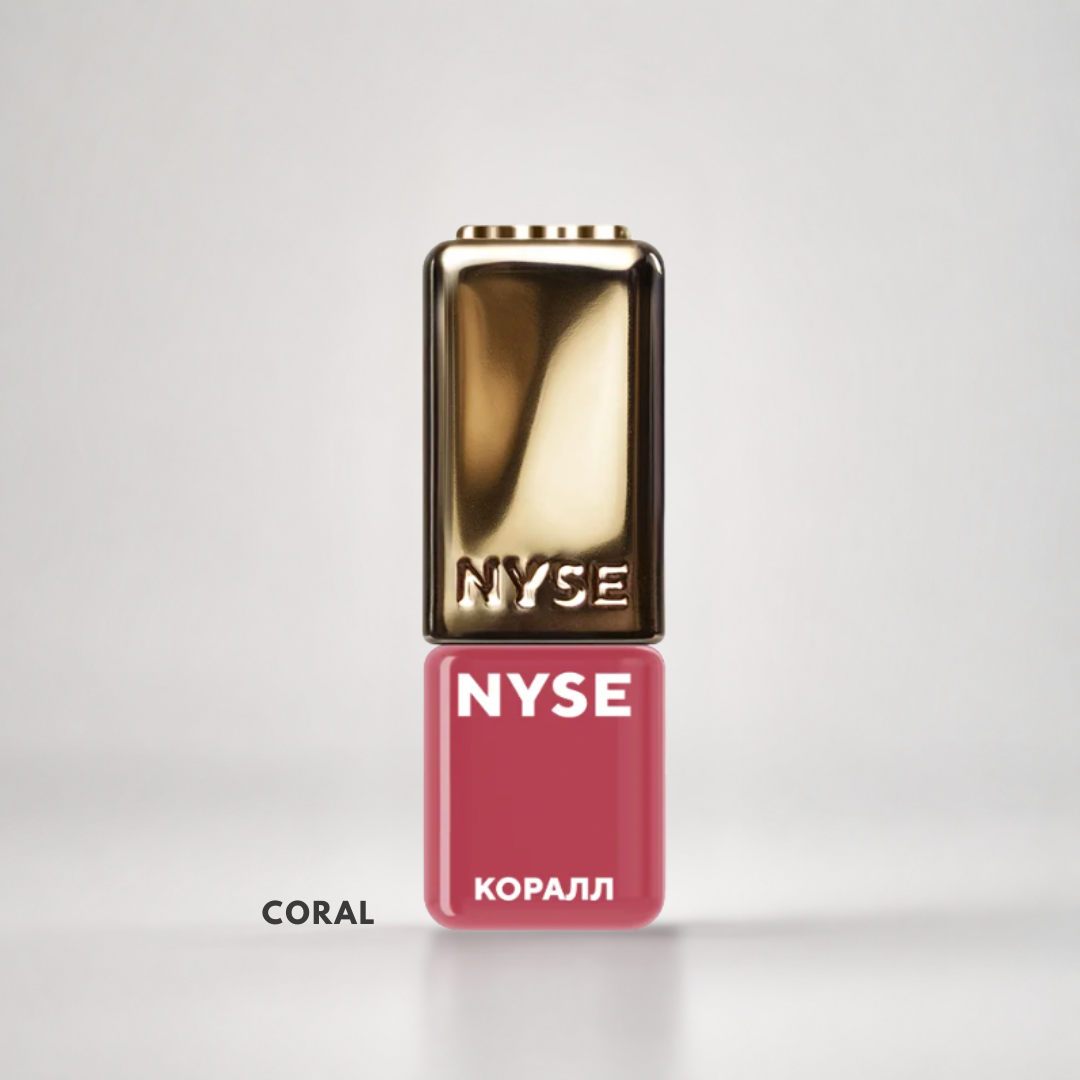 Packaging original NYSE Coral pigmento híbrido profesional para micropigmentación de labios formato 5 ml