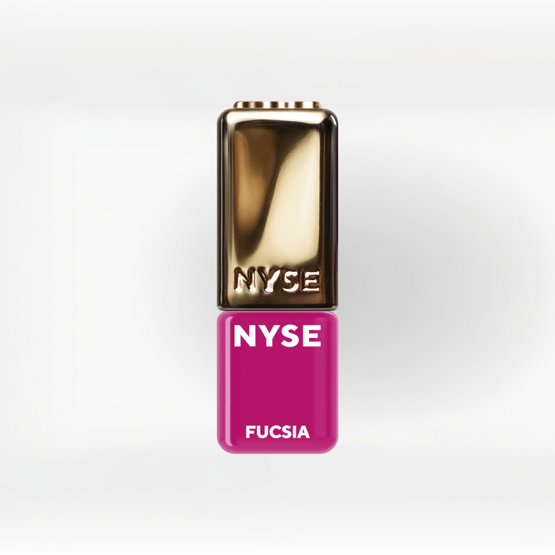 Pigmento PMU NYSE Fucsia 5 ml rosa frío intenso frasco profesional línea NYSE Gold para labios permanente