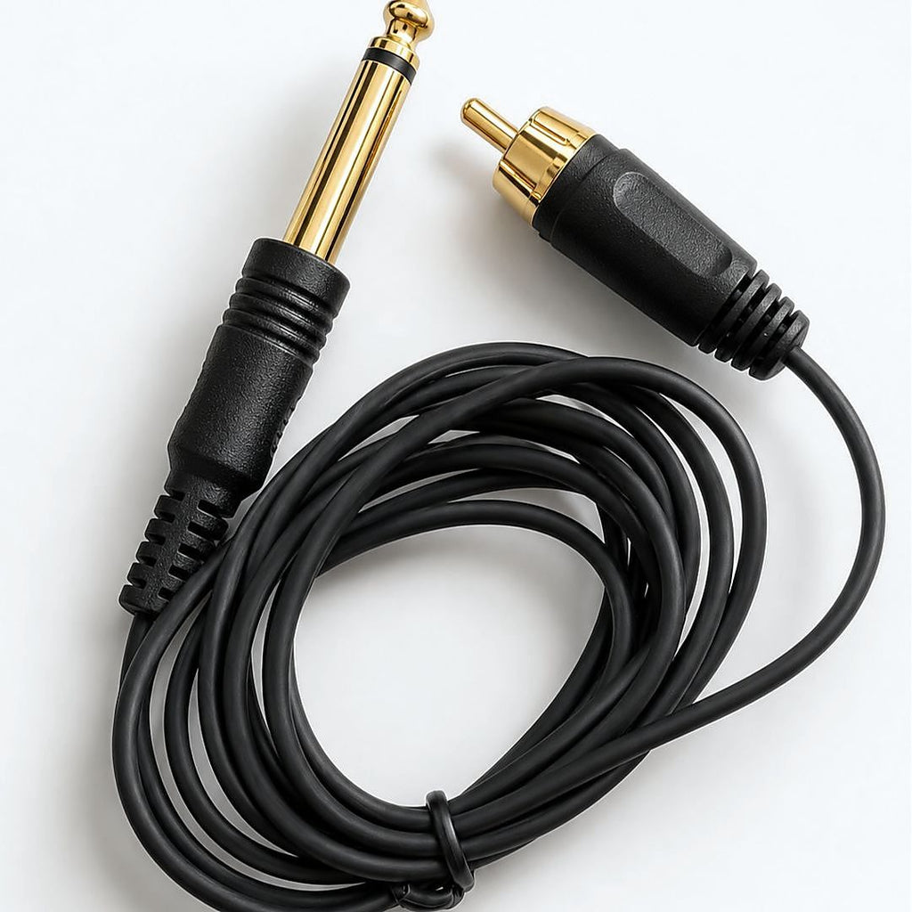 Cable RCA de conexión para máquina PMU NYSE NoName y fuente de alimentación externa compatible