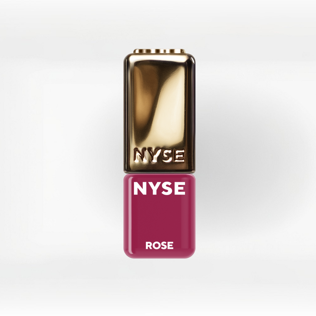 Pigmento PMU para maquillaje permanente de labios NYSE Rose 5 ml rosa frambuesa elegante frasco profesional fondo neutro packshot oficial alta definición