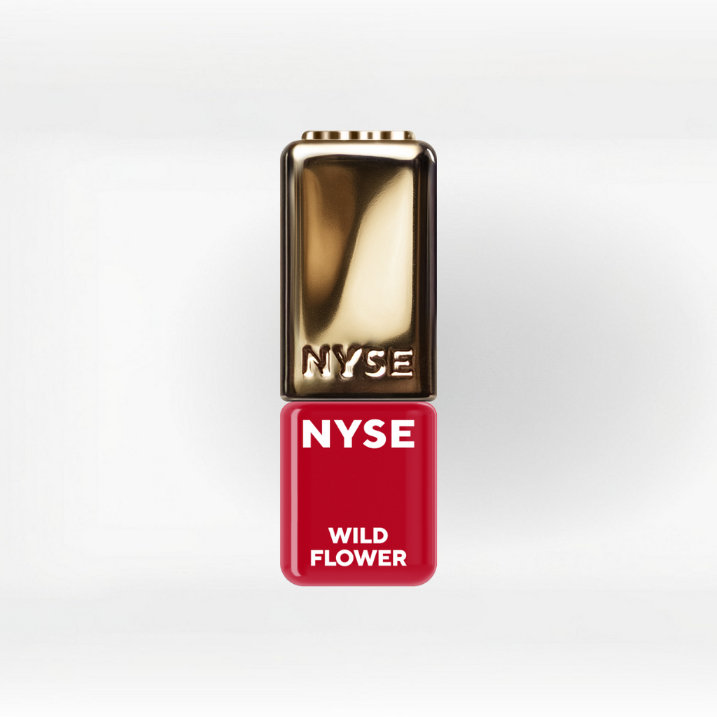 Pigmento PMU NYSE Wildflower 5 ml rojo anaranjado cálido frasco profesional línea NYSE Gold para labios permanente