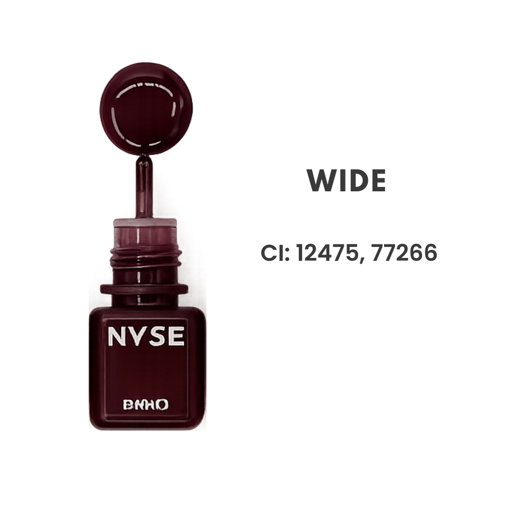 Pigmento PMU NYSE Wine para labios tono vino intenso con INCI CI12475 y CI77266 fórmula híbrida profesional 5 ml