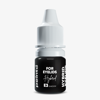 Pigmento PMU para ojos Peintó E3 Shadow negro marrón suave frasco profesional para sombreado delicado y línea interciliar