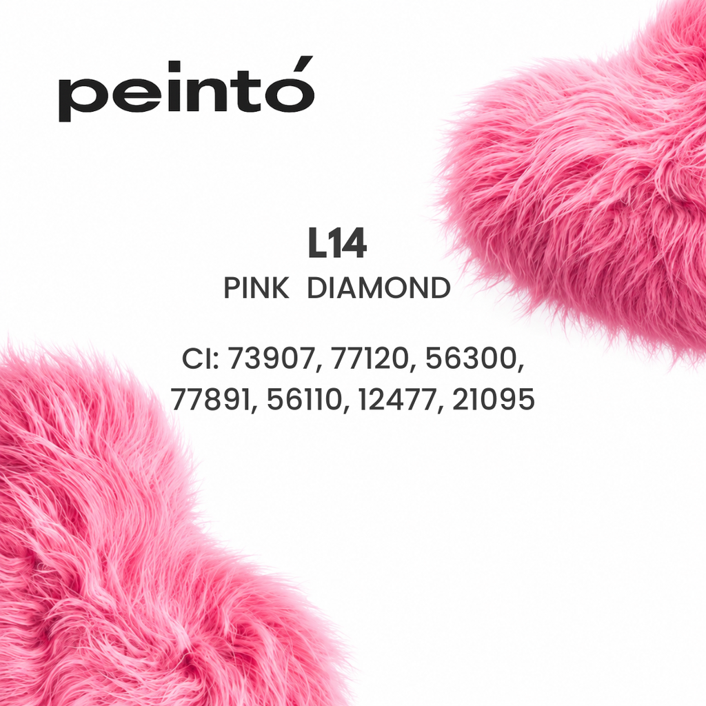 INCI pigmento PMU Peinto L14 Pink Diamond CI 73907 CI 77120 CI 56300 CI 77891 CI 56110 composición profesional para labios
