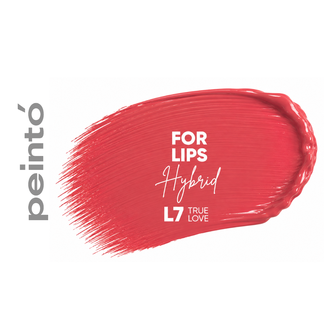 Textura pigmento PMU Peinto L7 True Love color frambuesa berry neutro efecto lip blush jugoso para micropigmentación de labios