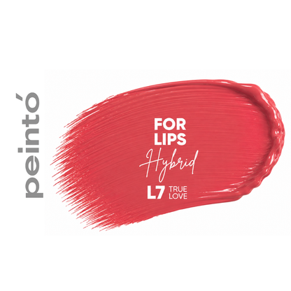 Textura pigmento PMU Peinto L7 True Love color frambuesa berry neutro efecto lip blush jugoso para micropigmentación de labios