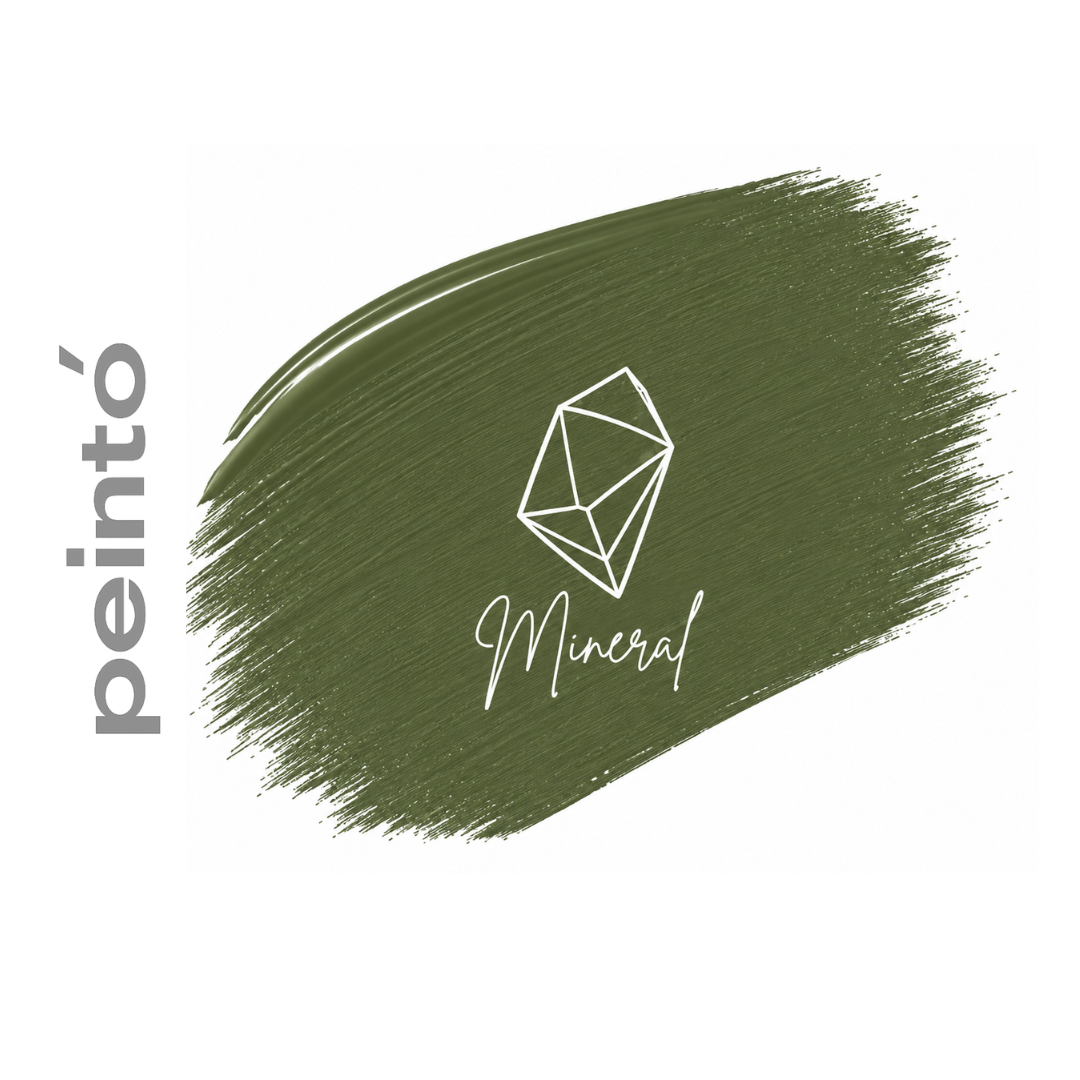 Textura del corrector PMU Peintó Mineral M9 Olive color oliva frío para neutralización de cejas con residuos cálidos