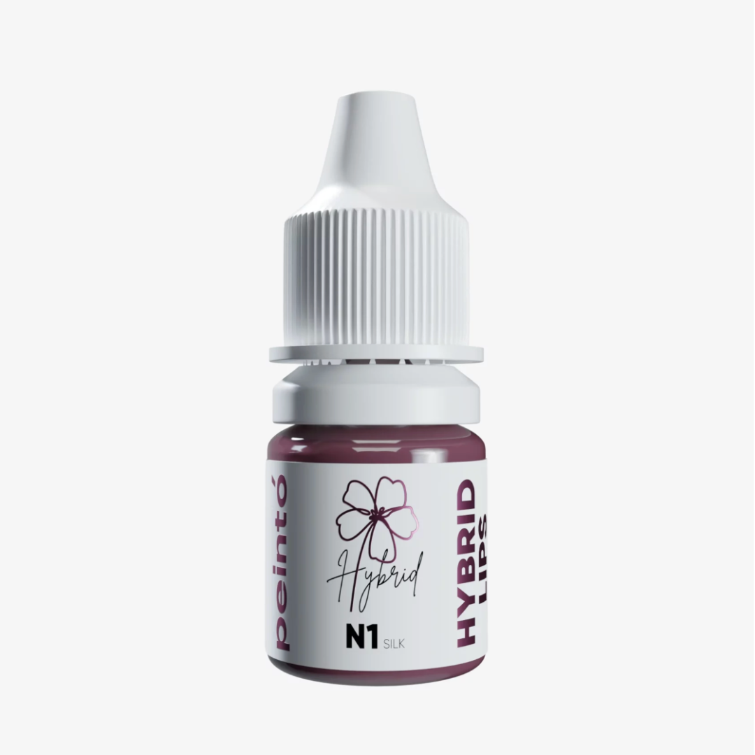 Pigmento PMU Peinto N1 Silk color rosa nude neutro fórmula híbrida profesional para micropigmentación labial natural