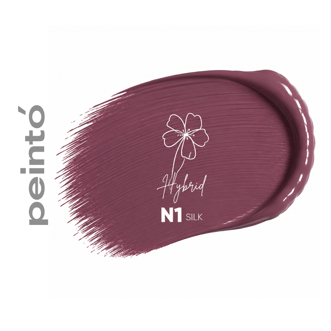 Textura pigmento PMU Peinto N1 Silk rosa nude neutro con acabado aterciopelado para micropigmentación profesional de labios