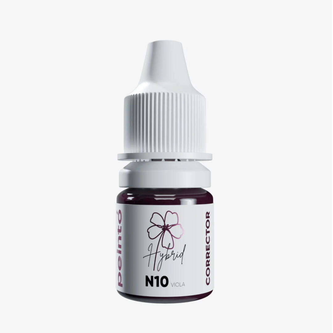 Corrector PMU Peinto N10 Viola violeta para modificar mezclas de pigmentos labiales y crear tonos rosa empolvado profesionales
