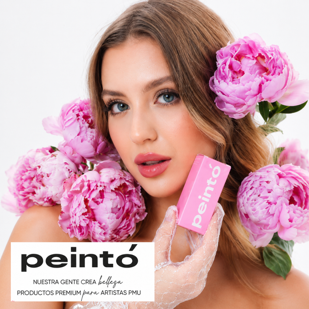 Peinto N12 Baked corrector marrón intenso para crear tonos chocolate moka y nude profundo en maquillaje permanente de labios