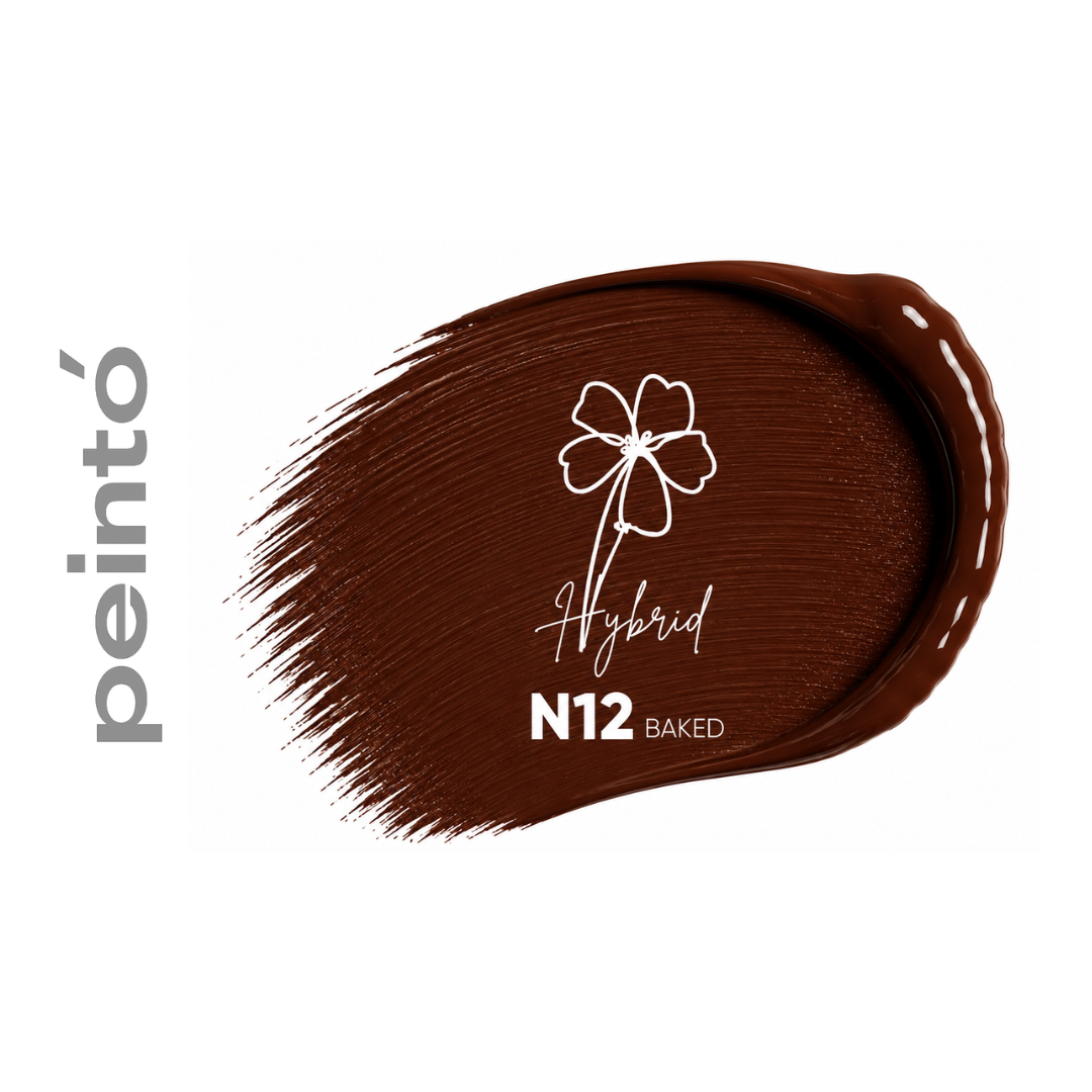 Textura corrector PMU Peinto N12 Baked marrón cacao para mezclas profesionales y construcción de tonos labiales sofisticados