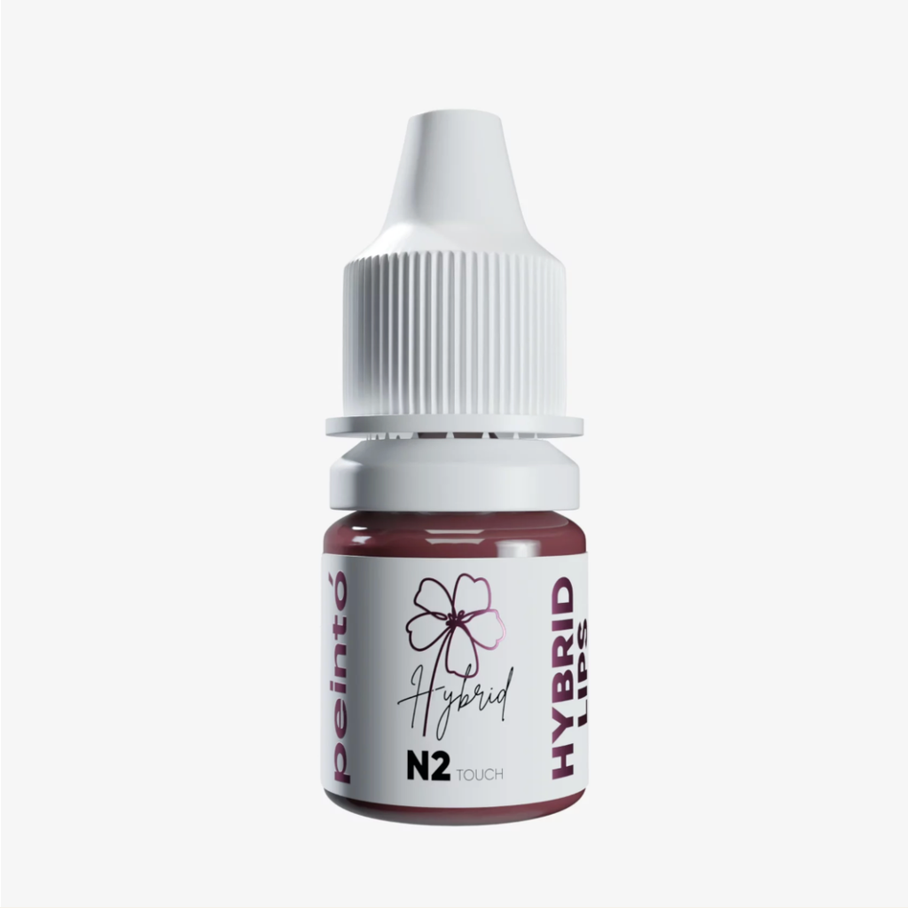 Pigmento PMU Peinto N2 Touch marrón ladrillo cálido para labios frasco profesional de la colección Hybrid Lips