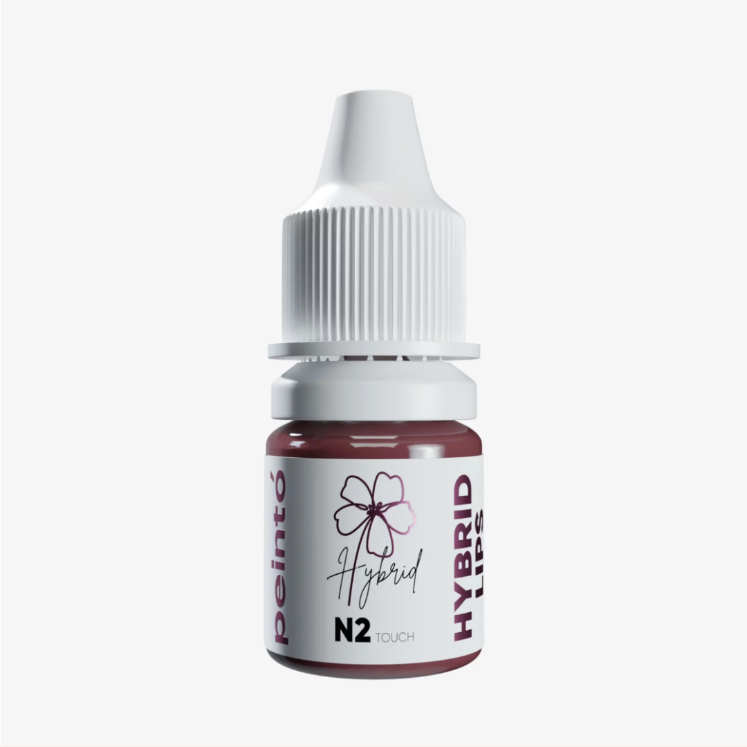 Pigmento PMU Peinto N2 Touch marrón ladrillo cálido para labios frasco profesional de la colección Hybrid Lips
