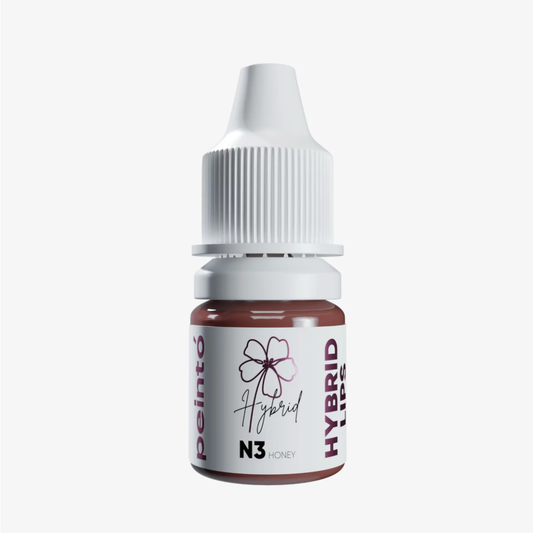 Pigmento PMU Peinto N3 Honey beige melocotón cálido para labios frasco profesional de la colección Hybrid Lips