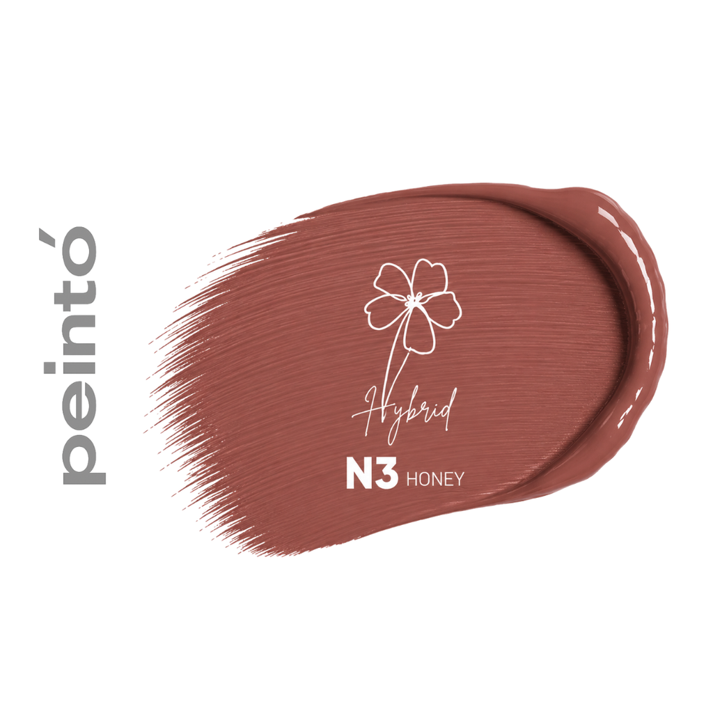 Textura pigmento PMU Peinto N3 Honey beige melocotón cálido con acabado aterciopelado para micropigmentación profesional de labios