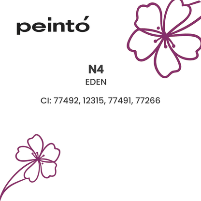 INCI pigmento PMU Peinto N4 Eden CI 77492 CI 12315 CI 77491 composición profesional para micropigmentación labial