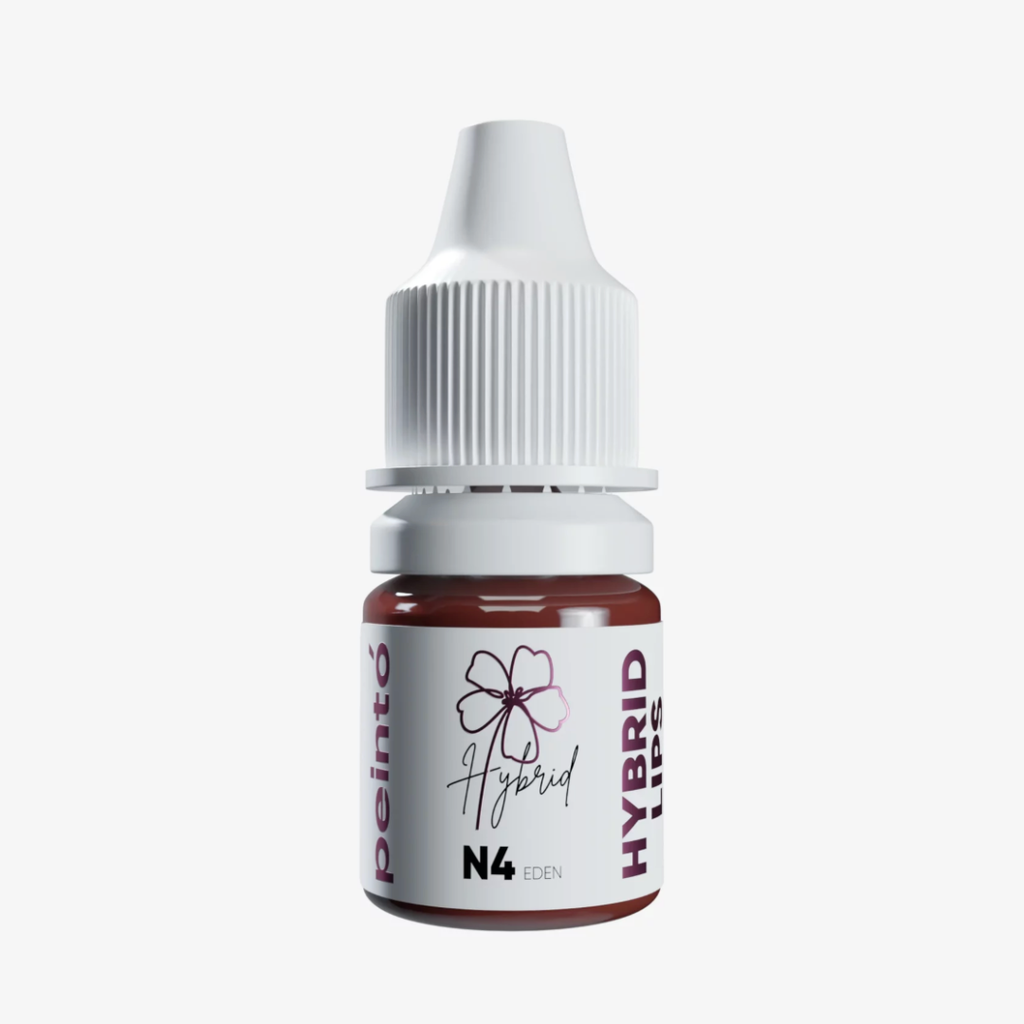 Pigmento PMU Peinto N4 Eden terracota rojo marrón cálido para labios frasco profesional de la colección Hybrid Lips