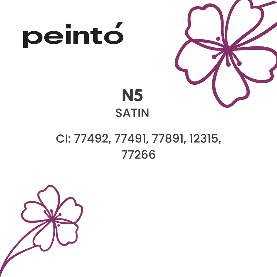 INCI pigmento PMU Peinto N5 Satin CI 77492 CI 77491 CI 77891 CI 12315 CI 77266 composición profesional para micropigmentación labial