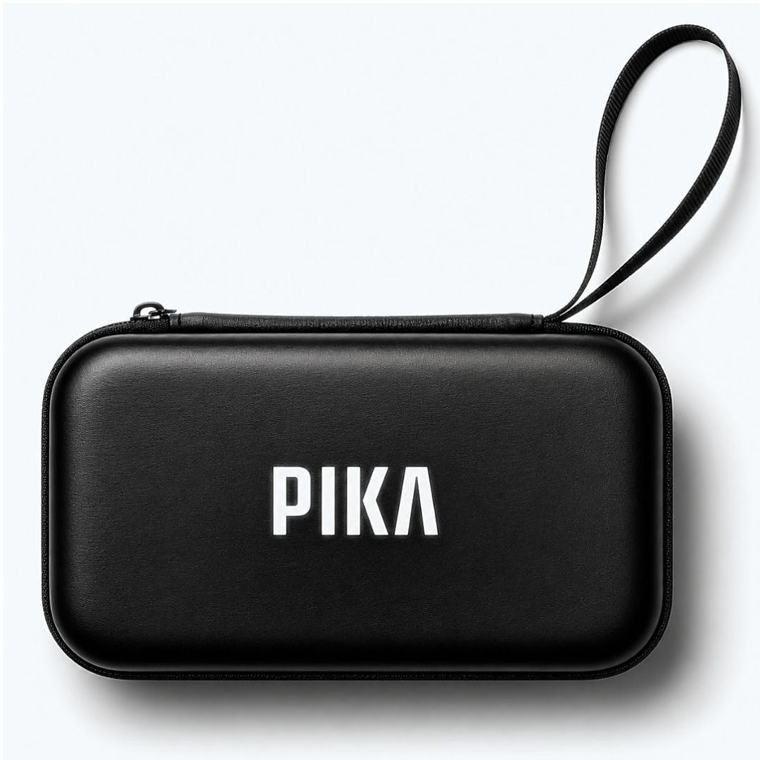 Estuche de transporte PIKA para guardar y proteger la máquina PMU Wireless y sus accesorios profesionales