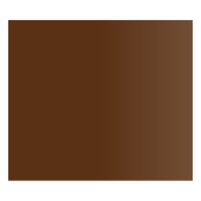 Swatch de color Swiss Color 203 Chocolate Brown, marrón cálido rojizo para micropigmentación profesional de cejas con cobertura media
