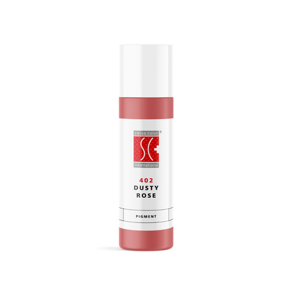 Pigmento micropigmentación Swiss Color 402 Dusty Rose 5 ml y 10 ml frasco profesional original