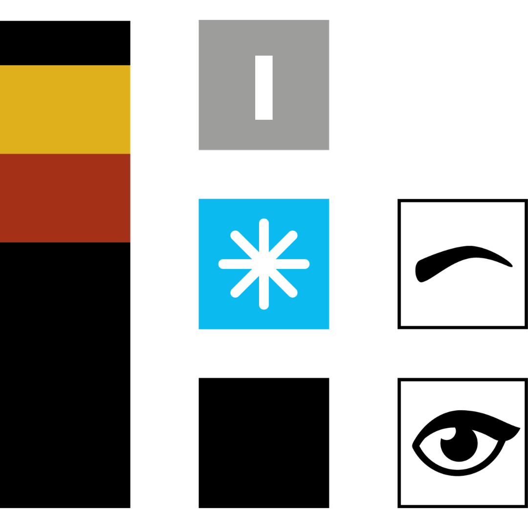 Información visual del pigmento PMU Swiss Color 716 Midnight Brown con composición inorgánica, temperatura fría, alta opacidad y aplicación en cejas y eyeliner