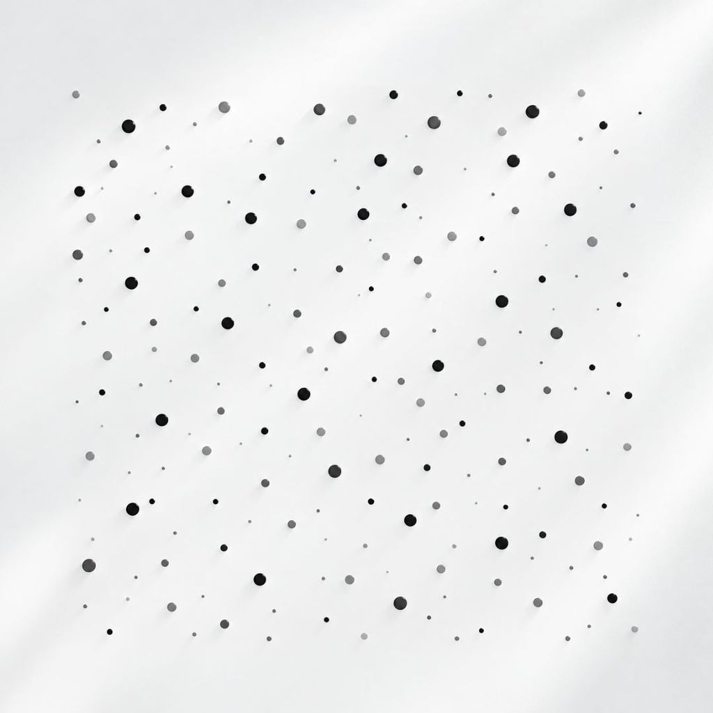 Representación de pigmento PMU con partículas dispersas para ilustrar la consistencia fluida de Swiss Color 901 Pigment Solution